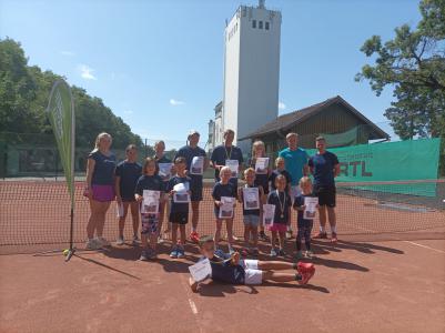 Erfolgreiches Tenniscamp von den Tennisfreaks am Gaweinstaler Tennisplatz
